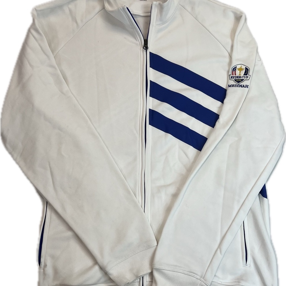 Adidas 2012 Ryder Cup Medinah Classic Adidas Lightweight Track Jacket Size Large - Picture 2 of 13